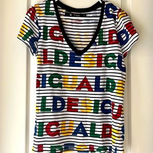 Desigual Logo Printed Tee